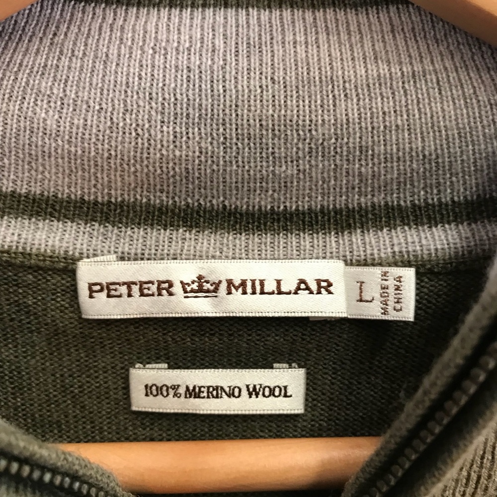 Peter millar half zip wool Sweater - Picture 2 of 3